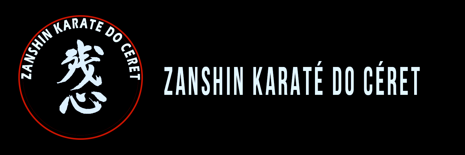 logo banniere zanshin karate do ceret