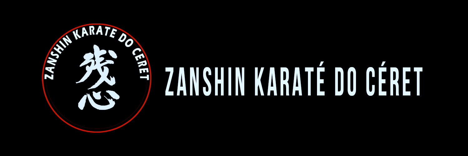 logo banniere zanshin karate ceret